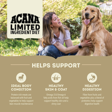 ACANA Singles Limited Ingredient Dry Dog Food Duck & Pear Recipe (Sample)