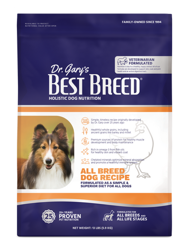 Dr. Gary's Best Breed All Breed Dog Recipe (30-lb)