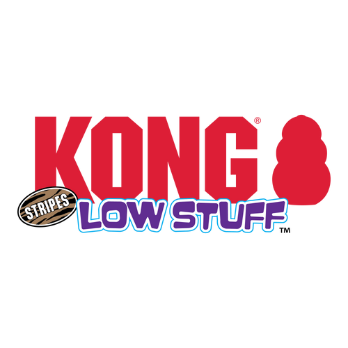 KONG Low Stuff Stripes Donkey