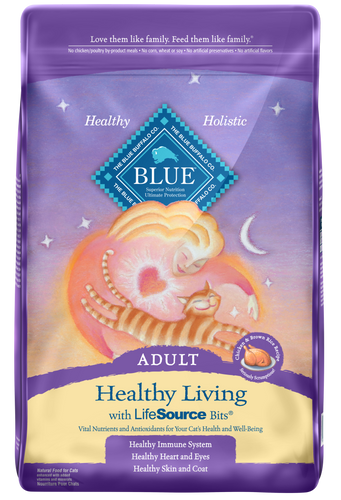 Blue Buffalo Healthy Living Adult Chicken and Brown Rice Recipe Dry Cat Food