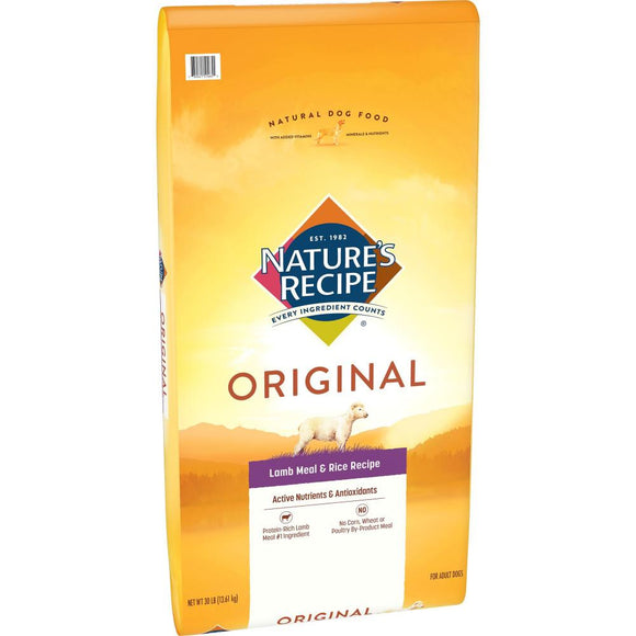 Nature's Recipe Adult Lamb Meal & Rice Dry Dog Food