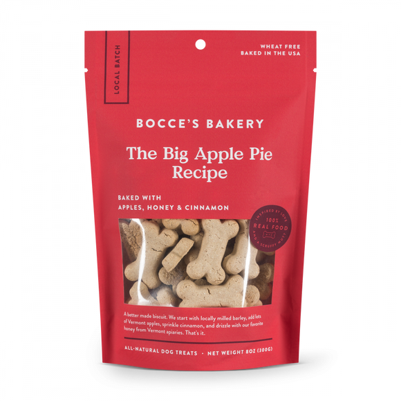 Bocce's Bakery The Big Apple Pie All Natural Dog Biscuits