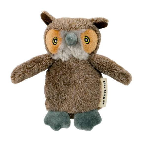 Tall Tails Baby Owl with Squeaker (5 Inches)