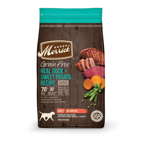 Merrick Grain Free Real Duck and Sweet Potato Dry Dog Food