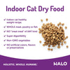 Halo Indoor Grain Free Holistic Healthy Weight Chicken & Chicken Liver Recipe Dry Cat Food