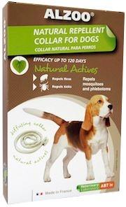 Alzoo Natural Repellent Flea and Tick Collar for Dogs