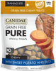 Canidae Grain Free PURE Chewy Training Treats with Sweet Potato and Duck Dog Treats