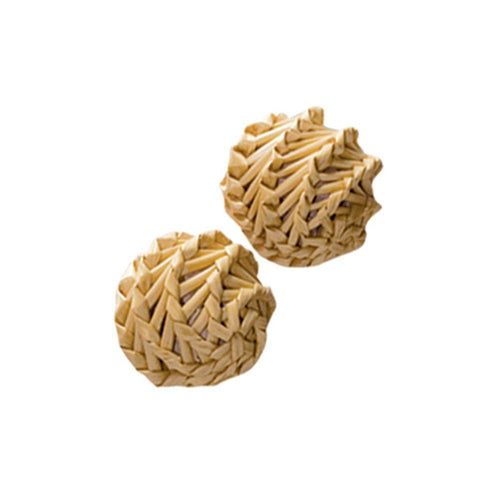 KONG Naturals Straw Balls 2-Pack Cat Toy