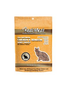 Real Meat Chicken Venison Cat Treat (3-oz)