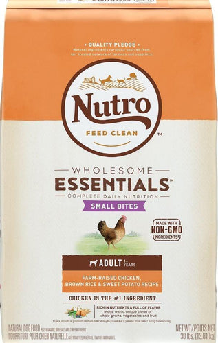 Nutro Wholesome Essentials Small Bites Chicken, Whole Brown Rice and Sweet Potato Dry Dog Food