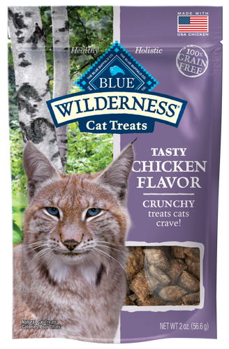 Blue Buffalo Wilderness Grain Free Chicken Crunchy Cat Treats Canal Fulton OH Barkly Meows