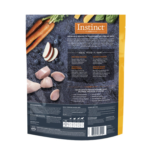 Instinct Raw Frozen Medallions Cage-Free Chicken Recipe (3 lb)