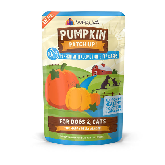 Weruva Pumpkin Patch Up!, Pumpkin with Coconut Oil & Flaxseeds for Dogs & Cats