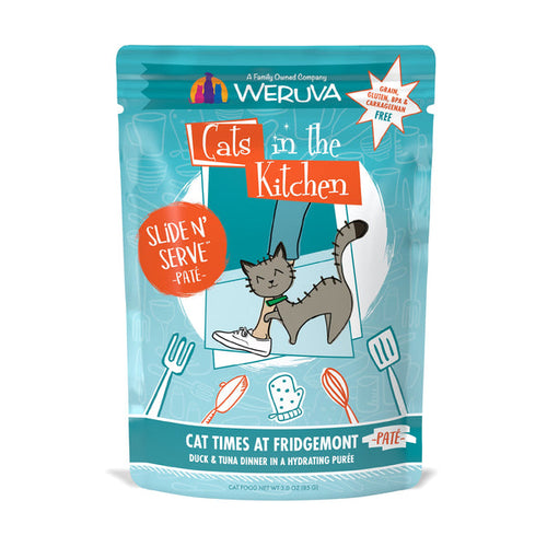 Weruva Cats in the Kitchen Paté Cat Times at Fridgemont Duck & Tuna Dinner