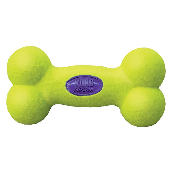 KONG Company Airdog® Squeaker Bone (Large, Yellow)