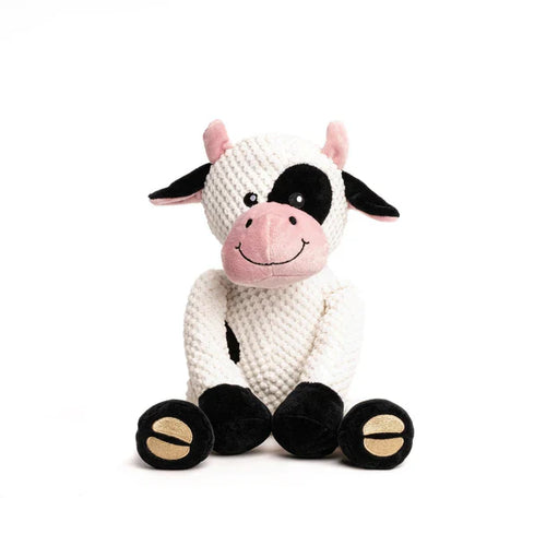 Fabdog Floppy Cow Dog Toy