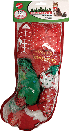 Spot Holiday Cat Stocking (Small)