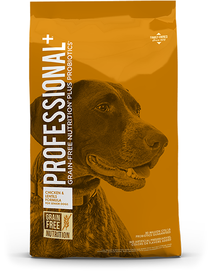 Professional Plus CHICKEN & LENTILS FORMULA FOR SENIOR DOGS