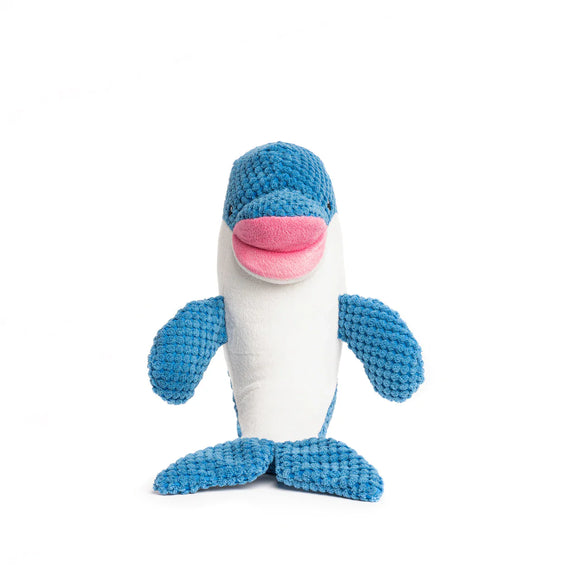 Fabdog Floppy Dolphin Dog Toy (Small)