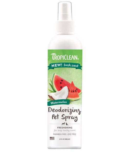 TropiClean Watermelon Deodorizing Pet Spray