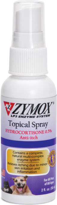 Zymox Hydrocortisone Topical Spray (2.0 oz)