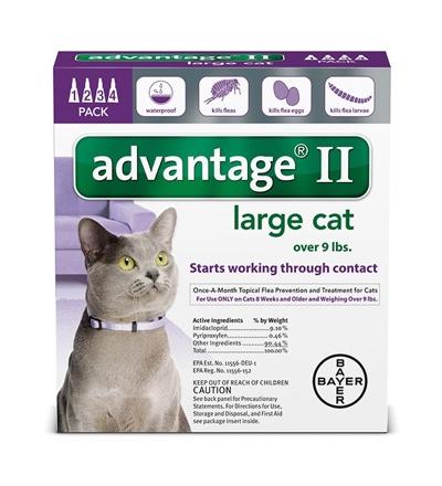 Advantage® II for cats (2 pk)