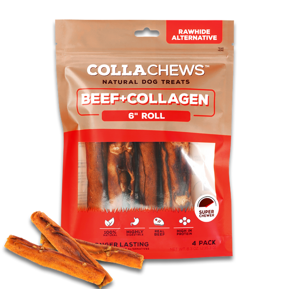 Collachews Beef+Collagen Rolls