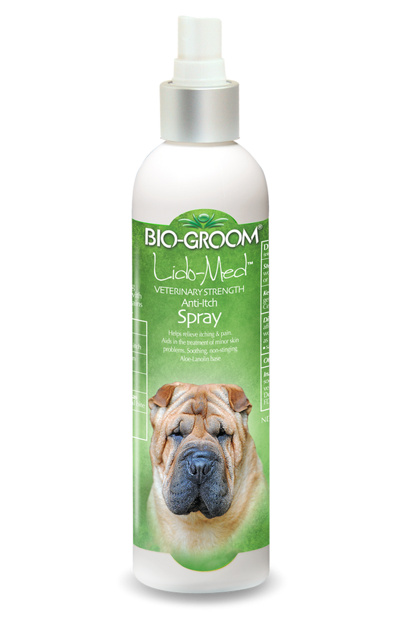 Bio-Groom Lido-Med Spray™ Veterinary Strength Anti-Itch Spray (8-oz)