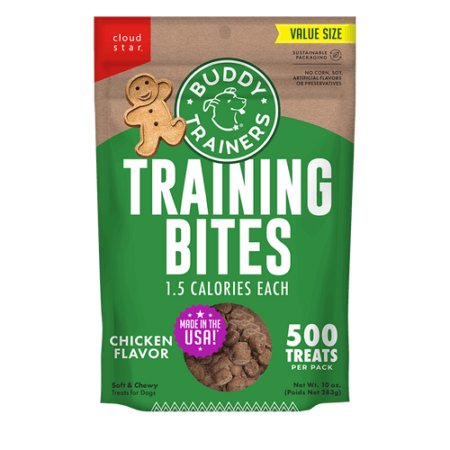 Buddy Biscuits Buddy Trainers Training Bites Chicken Flavor Dog Treats