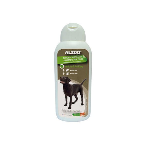 Alzoo Natural Flea & Tick Shampoo for Dogs