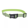 Coastal Pet Products Lazer Brite Reflective Open-Design Adjustable Collar (3/8 x 8 - 12)