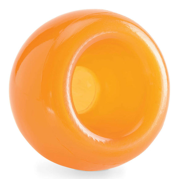 Orbee-Tuff Snoop Interactive Treat Dispensing Dog Toy, Orange, Large