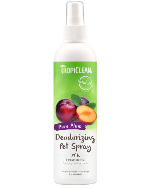 TropiClean Pure Plum Deodorizing Spray for Pets