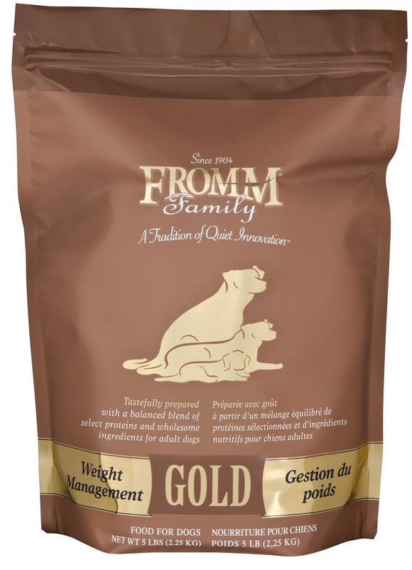 Fromm Weight Management Gold Dog Food (5 lbs)