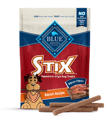 Blue Buffalo BLUE™ Stix Bacon Recipe Natural Soft-Moist Dog Treats