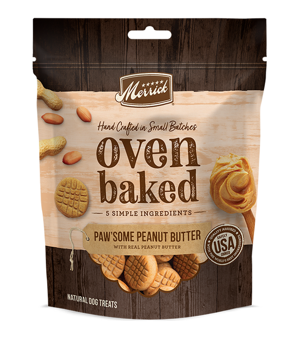 Merrick Oven Baked Peanut Butter with Real Peanut Butter