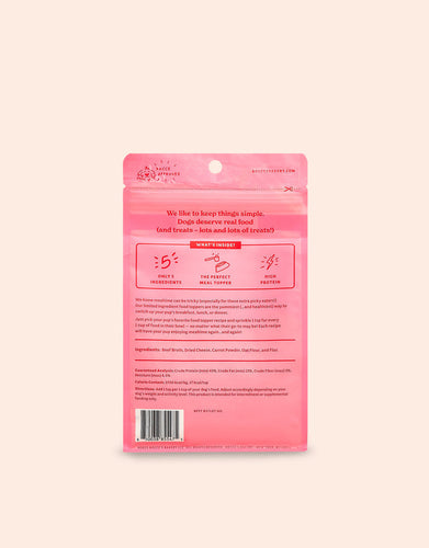 Bocce's Bakery Beef & Cheese Food Topper