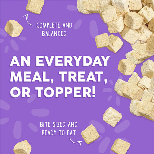 Weruva Cat Freeze Dried  Paw Lickin' Chicken with 96% Boneless, Skinless Chicken Breast