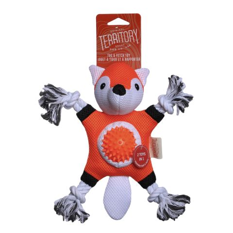 Territory Fox 2-in-1 Dog Toy