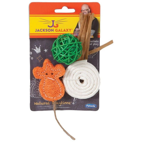 JACKSON GALAXY NATURAL PLAYTIME CAT TOY