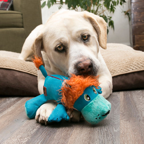 KONG Cozie Ultra Lucky Lion Dog Toy