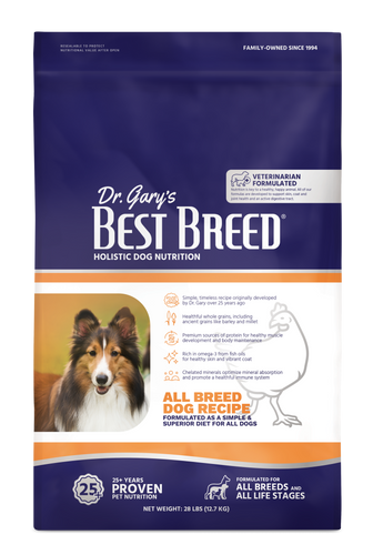 Dr. Gary's Best Breed All Breed Dog Recipe (30-lb)