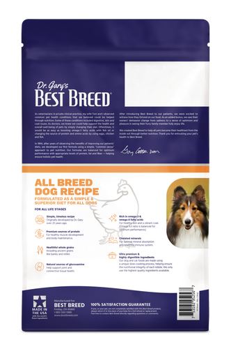 Dr. Gary's Best Breed All Breed Dog Recipe (30-lb)