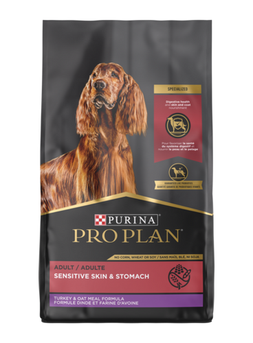 Purina Animal Nutrition Pro Plan Sensitive Skin & Stomach Turkey & Oatmeal Dry Dog Food