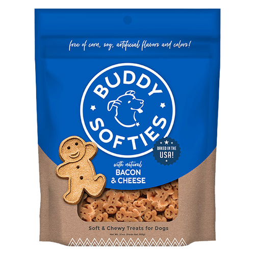 Cloud Star Buddy Biscuits Soft and Chewy Bacon and Cheese Dog Treats