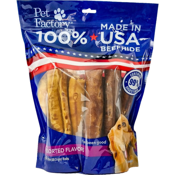 Pet Factory USA Beefhide Rolls